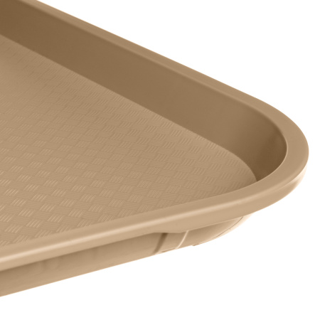 Поднос 44,5*34,5 см. бежевый поверхность классик (106) MGprof /1/10/