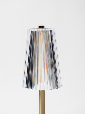 Лампа настольная беспроводная d=11 см. h=29,5 см. 3 цвета (телпый/натуральный/белый), 1 режим яркости, нерж./акрил, золотая LED CRYSTAL MGline /1/20/ Лампа настольная беспроводная d=11 см. h=29,5 см. 3 цвета (телпый/натуральный/белый), 1 режим яркости, нерж./акрил, золотая LED CRYSTAL MGline /1/20/