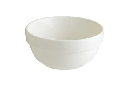 Салатник d=120 мм. 350 мл. h=53 мм. Белый Хало широкая полоска Bonna/1/12/864/ Салатник d=120 мм. 350 мл. h=53 мм. Белый Хало широкая полоска Bonna/1/12/864/