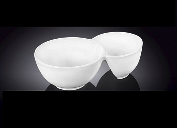 Емкость для закусок 12,5*7,5*3,5 см. 35/75 мл. Wilmax /1/6/96/ Емкость для закусок 12,5*7,5*3,5 см. 35/75 мл. Wilmax /1/6/96/