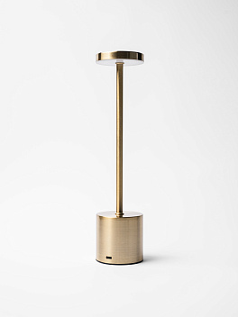 Лампа настольная d=8 см. h=34 см. 3 цвета, сенсорная регулировка яркости, алюм., золотая LED METAL MGline /1/20/ ВДОХНОВЕНИЕ Лампа настольная d=8 см. h=34 см. 3 цвета, сенсорная регулировка яркости, алюм., золотая LED METAL MGline /1/20/ ВДОХНОВЕНИЕ