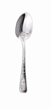 Ложка чайная Тату 18/10  2 мм. 13,2 см. Abert /12/ ВДОХНОВЕНИЕ Ложка чайная Тату 18/10  2 мм. 13,2 см. Abert /12/ ВДОХНОВЕНИЕ