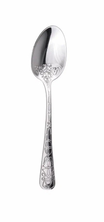 Ложка чайная Тату 18/10  2 мм. 13,2 см. Abert /12/ ВДОХНОВЕНИЕ Ложка чайная Тату 18/10  2 мм. 13,2 см. Abert /12/ ВДОХНОВЕНИЕ