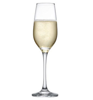 Бокал-флюте 210 мл. d=62 мм. h=229 мм. Амбер /12/672/ Бокал-флюте 210 мл. d=62 мм. h=229 мм. Амбер /12/672/