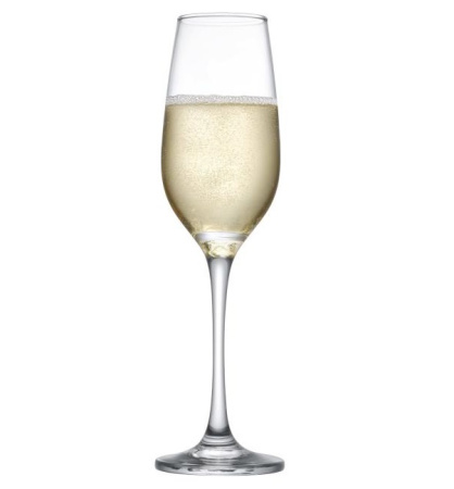 Бокал-флюте 210 мл. d=62 мм. h=229 мм. Амбер /12/672/ Бокал-флюте 210 мл. d=62 мм. h=229 мм. Амбер /12/672/