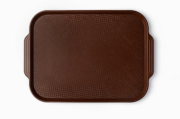 Поднос 45*34,5 см. темно-коричневый АБС-пластик ОСОБО ПРОЧНЫЙ морозостойкий MGprof /1/10/ Поднос 45*34,5 см. темно-коричневый АБС-пластик ОСОБО ПРОЧНЫЙ морозостойкий MGprof /1/10/
