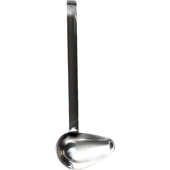 Ложка соусная 100 мл. L ручки 28 см. нерж. сварная /1/120/ Ложка соусная 100 мл. L ручки 28 см. нерж. сварная /1/120/