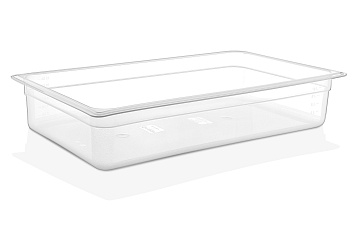 Гастроемкость 1/1 h=100 мм. 12 л. п/п прозрачная GP /1/6/ Гастроемкость 1/1 h=100 мм. 12 л. п/п прозрачная GP /1/6/