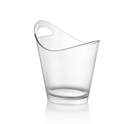 Ведро для шампанского  4 л. поликарбонат 260*200/160*130 мм. h=280 мм. с ручкой для 1-й бутылки, прозрачное GP /1/6/ Ведро для шампанского  4 л. поликарбонат 260*200/160*130 мм. h=280 мм. с ручкой для 1-й бутылки, прозрачное GP /1/6/