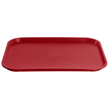 Поднос 44,5*34,5 см. красный поверхность классик (163) MGprof /1/10/