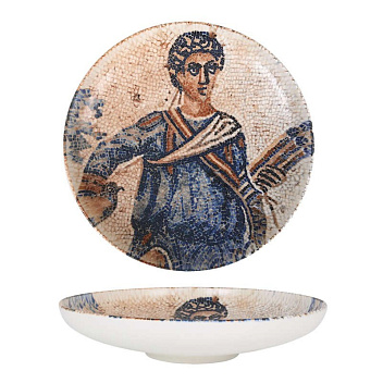 Тарелка для пасты d=280 мм. 1600 мл. Месопотамия Османия, форма Хюгге Bonna /1/6/ Тарелка для пасты d=280 мм. 1600 мл. Месопотамия Османия, форма Хюгге Bonna /1/6/