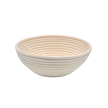 Форма для расстойки теста d=210 мм. h=75 мм. круглая, из лозы (ротанга) /1/ Форма для расстойки теста d=210 мм. h=75 мм. круглая, из лозы (ротанга) /1/