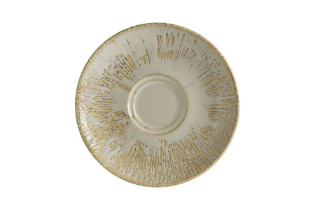 Блюдце d=160 мм. Снэл Песок (чашка 71124), форма Гурмэ Bonna /1/6/1848 Блюдце d=160 мм. Снэл Песок (чашка 71124), форма Гурмэ Bonna /1/6/1848