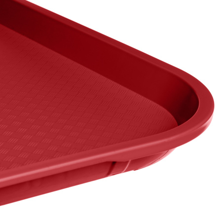 Поднос 44,5*34,5 см. красный поверхность классик (163) MGprof /1/10/