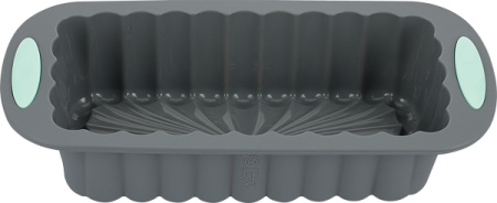 Форма для выпечки 27,5*12,5 см. h=6,2 см. силикон /1/80/ АКЦИЯ