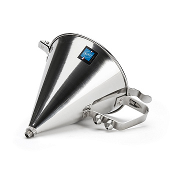 Воронка-дозатор d=19 см. нерж. с ручкой, автоматическая без подставки DeBuyer /1/ Воронка-дозатор d=19 см. нерж. с ручкой, автоматическая без подставки DeBuyer /1/