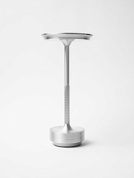 Лампа настольная d=13 см. h=27,5 см. 3 цвета, сенсорная регулировка яркости, алюм., серебристая LED HIGH-TECH MGline /1/20/ Лампа настольная d=13 см. h=27,5 см. 3 цвета, сенсорная регулировка яркости, алюм., серебристая LED HIGH-TECH MGline /1/20/