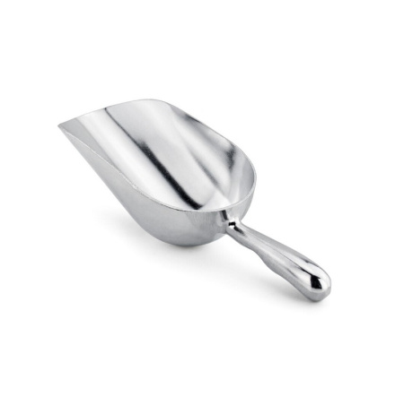 Совок для льда/сыпучих продуктов  215 мл. 220 мм. алюм. MGsteel /1/12/60/ Совок для льда/сыпучих продуктов  215 мл. 220 мм. алюм. MGsteel /1/12/60/