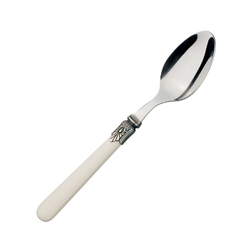 Ложка столовая Майя 18/0  1,2 мм  20,2 см. слоновая кость Abert /12/