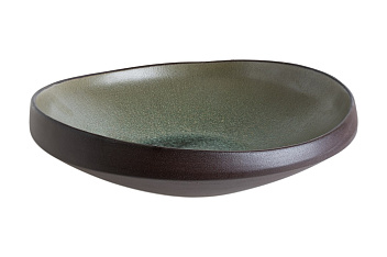 Тарелка d=210 мм. глубокая 775 мл. h=55 мм. Лагун Олив Bonna /1/6/ Тарелка d=210 мм. глубокая 775 мл. h=55 мм. Лагун Олив Bonna /1/6/