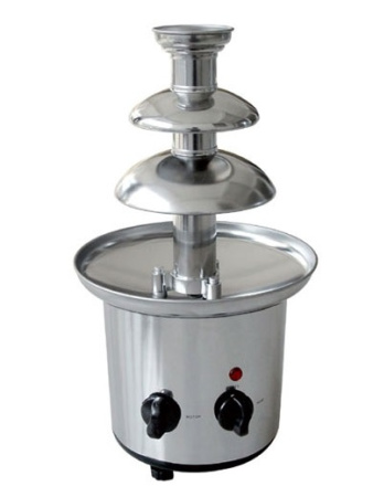 Фонтан для шоколада 3-х ярусный (загрузка до 1 кг) с подогревом, нерж. /1/