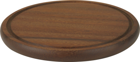 Доска для подачи круг. d=300 мм. с желобком, бук LAVA /1/ Доска для подачи круг. d=300 мм. с желобком, бук LAVA /1/