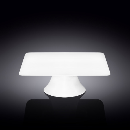 Подставка для торта квадрат 25,5*25,5 см. h=9 см. фарфор Wilmax /1/8/ Подставка для торта квадрат 25,5*25,5 см. h=9 см. фарфор Wilmax /1/8/