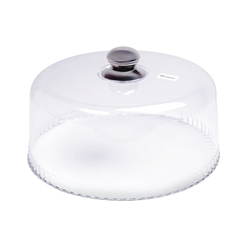 Крышка для торта d=30 см. h=13 см. п/п с ручкой нерж. MGprof /1/40/200/ Крышка для торта d=30 см. h=13 см. п/п с ручкой нерж. MGprof /1/40/200/