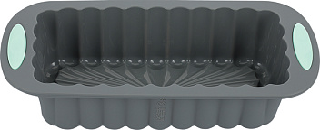 Форма для выпечки 27,5*12,5 см. h=6,2 см. силикон /1/80/ АКЦИЯ