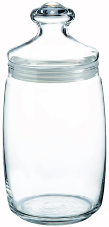 Банка для сыпучих прод. 1500 мл. со стекл. крышкой Чешни /1/6/198/ Банка для сыпучих прод. 1500 мл. со стекл. крышкой Чешни /1/6/198/