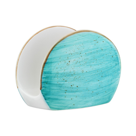 Салфетница 11*5,5*8,5 см. Аква, форма Ванто Bonna /1/12/936/ Салфетница 11*5,5*8,5 см. Аква, форма Ванто Bonna /1/12/936/