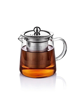 Чайник  500 мл. заварочный, Термостекло  /1/24/ Чайник  500 мл. заварочный, Термостекло  /1/24/