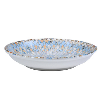 Тарелка d=200 мм. глубокая 500 мл. h=40 мм. Мозаик, форма Гурмэ Bonna /1/12/900/ Тарелка d=200 мм. глубокая 500 мл. h=40 мм. Мозаик, форма Гурмэ Bonna /1/12/900/