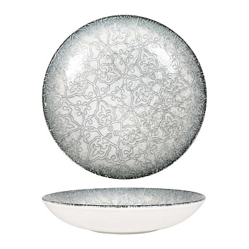 Тарелка d=230 мм. глубокая 1000 мл. h=45 мм. Текендама, форма Банкет Bonna /1/6/ Тарелка d=230 мм. глубокая 1000 мл. h=45 мм. Текендама, форма Банкет Bonna /1/6/