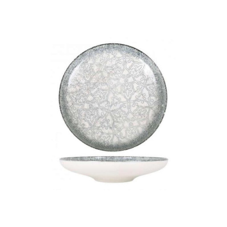 Тарелка для пасты d=280 мм. 1600 мл. Текендама, форма Хюгге Bonna /1/6/ Тарелка для пасты d=280 мм. 1600 мл. Текендама, форма Хюгге Bonna /1/6/