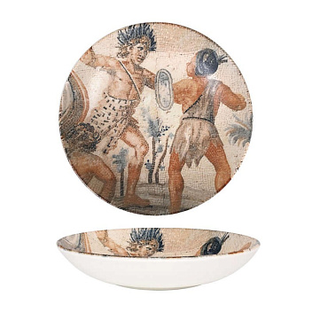 Тарелка d=230 мм. глубокая 1000 мл. h=45 мм. Месопотамия Османия, форма Банкет /1/12/558/ Тарелка d=230 мм. глубокая 1000 мл. h=45 мм. Месопотамия Османия, форма Банкет /1/12/558/