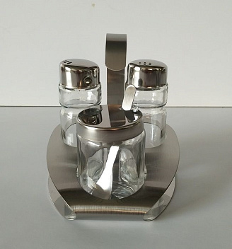 Набор для специй 3 пр. на подставке /1/36/ Набор для специй 3 пр. на подставке /1/36/