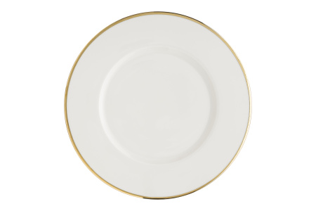 Тарелка d=320 мм. Золотая линия, форма Нит, тонкий край Bonna /1/6/516/