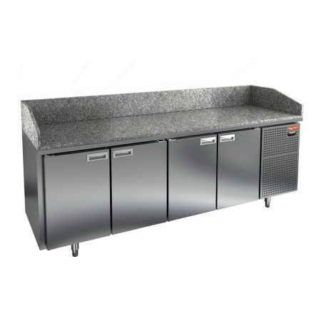 Стол холодильный для пиццы с камен. столешн. PZE3-111/GN Hicold Стол холодильный для пиццы с камен. столешн. PZE3-111/GN Hicold