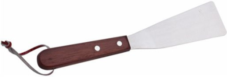 Лопатка 25,5 см. изогнутая раб. часть 8,5*5 см. нерж. с дерев. ручкой  /1/24/96/ Лопатка 25,5 см. изогнутая раб. часть 8,5*5 см. нерж. с дерев. ручкой  /1/24/96/