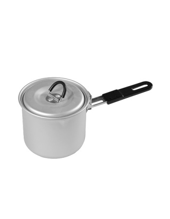 Сотейник  0,8 л. алюм. d=12 см. h=10 см. с крышкой и складной пластик. ручкой MGsteel /1/ Сотейник  0,8 л. алюм. d=12 см. h=10 см. с крышкой и складной пластик. ручкой MGsteel /1/