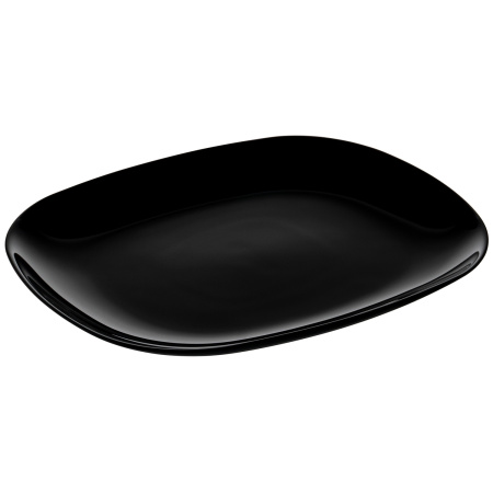 Блюдо прямоуг. 280*230 мм. h=22 мм. Эволюшн Блэк /6/12/864/ Блюдо прямоуг. 280*230 мм. h=22 мм. Эволюшн Блэк /6/12/864/