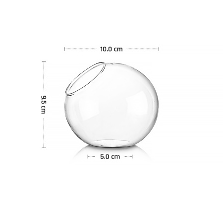 Стакан для коктейля 330 мл. d=100 мм. h=95 мм. Термостекло Тилт MGline /6/24/ ВДОХНОВЕНИЕ