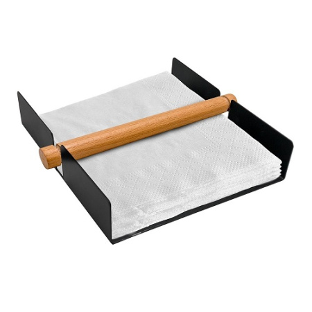 Салфетница 18*18*4 см. горизонтальная нерж. (салфетки 24*24 см) с держат. VB /1/ Салфетница 18*18*4 см. горизонтальная нерж. (салфетки 24*24 см) с держат. VB /1/