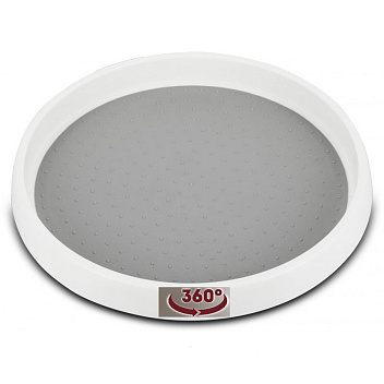 Поднос для подачи d=25 см. h=3,3 см. п/п, вращающийся /1/40/