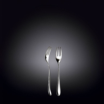 Вилка для торта Стелла 18/10 14 см. 3,5 мм Wilmax /12/432/ Вилка для торта Стелла 18/10 14 см. 3,5 мм Wilmax /12/432/