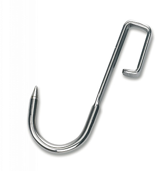 Крюк для мяса l=11 см. d=3,5 см. нерж. (50 кг) Icel /1/ Крюк для мяса l=11 см. d=3,5 см. нерж. (50 кг) Icel /1/