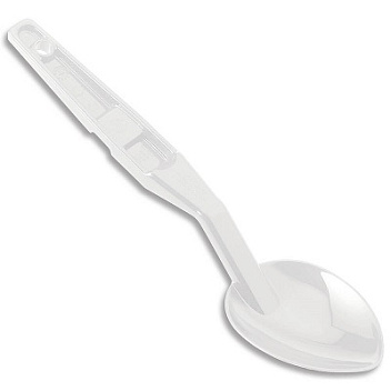 Ложка гарнирная 28 см., L ручки 20 см. белая, поликарбонат (до +120°C) MGprof /1/10/400/ Ложка гарнирная 28 см., L ручки 20 см. белая, поликарбонат (до +120°C) MGprof /1/10/400/