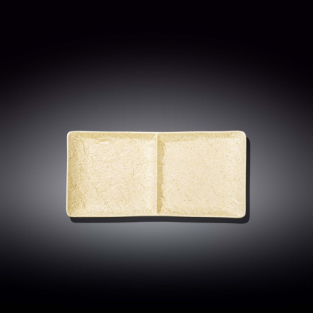 Менажница 2-х секц. 270*130 мм. Сэнд Wilmax /3/24/ Менажница 2-х секц. 270*130 мм. Сэнд Wilmax /3/24/