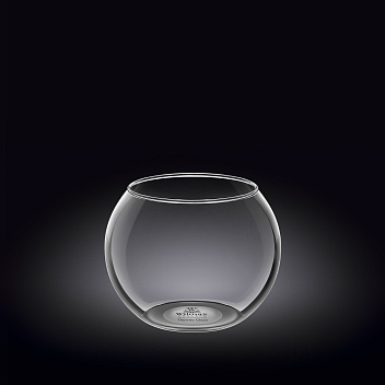 Ваза для цветов d=100 мм. h=80 мм. Термостекло Wilmax /1/48/ Ваза для цветов d=100 мм. h=80 мм. Термостекло Wilmax /1/48/